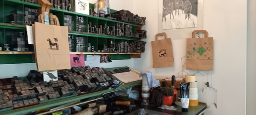 Kreativ in der Druckwerkstatt