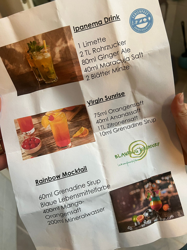 Coole Drinks - Mocktails mischen mit dem Blauring