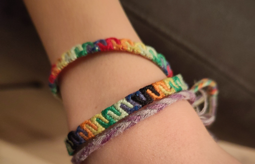 Bändeli knüpfen mit dem Blauring