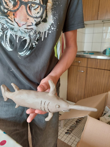 Modellieren mit Tonerde