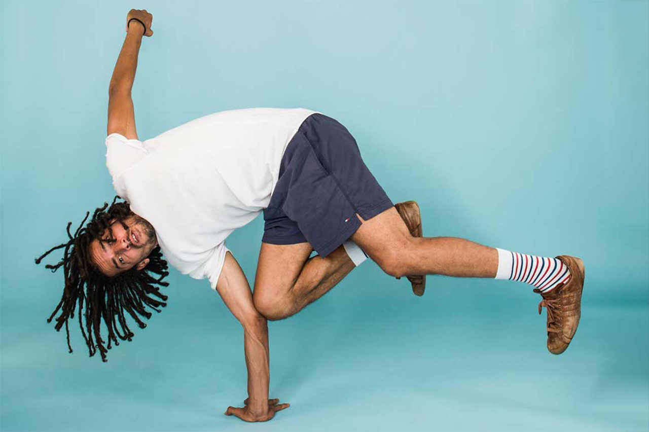 Breakdance mit Kouki Wajdi